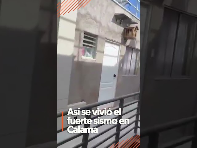 ⁣Así se vivió el fuerte sismo en Calama: "Es un terremoto"