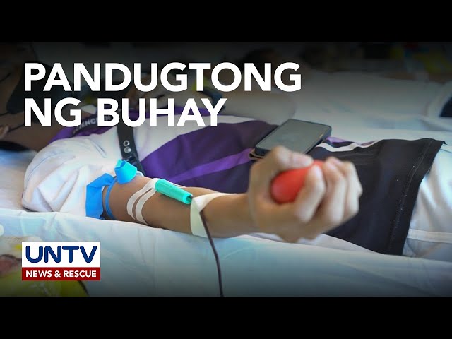 ⁣21k units ng dugo, naibahagi ng MCGI noong 2024; Kahalagahan ng blood donation, binigyang-diin