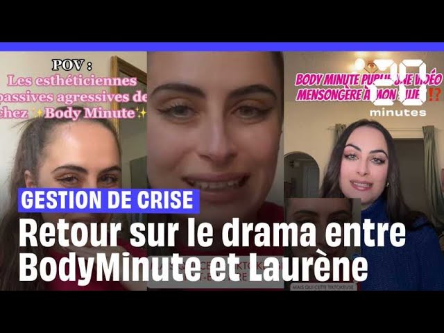 ⁣On vous explique le conflit entre BodyMinute et la TikTokeuse Laurène Levy