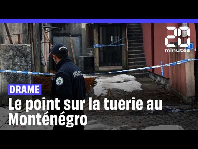 ⁣Fusillade au Monténégro : Nouveau bilan, enfants, armes à feu… Le point sur la tuerie