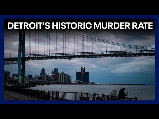 ⁣Detroit's historic crime reduction: Mayor & police chief on what went right in 2024