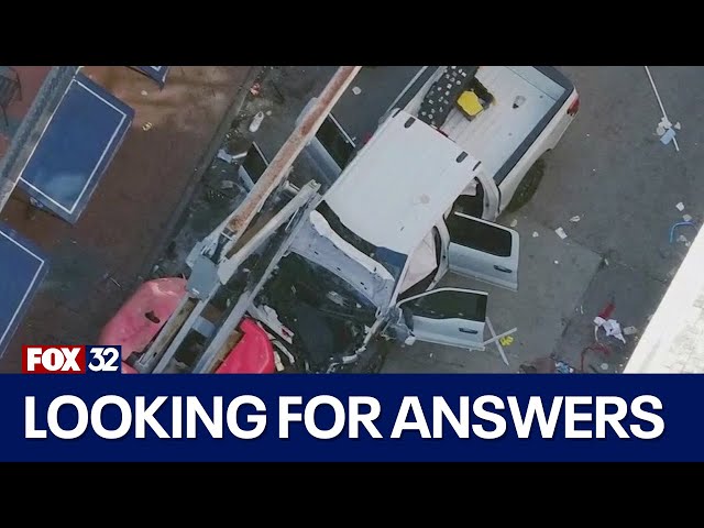 ⁣Questions remain after New Orleans attack that left 14 dead and dozens injured