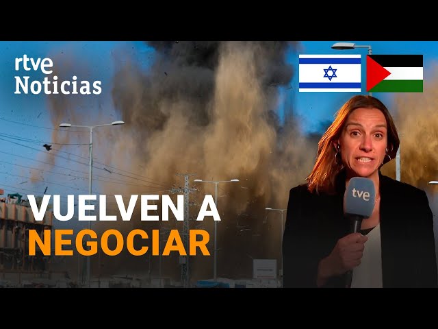 ⁣ISRAEL y HAMAS retoman las NEGOCIACIONES en CATAR sobre un ACUERDO de ALTO el FUEGO en GAZA | RTVE