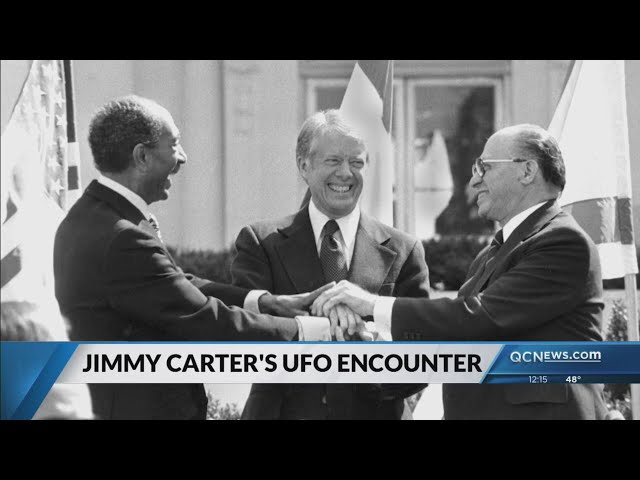 ⁣Did you know that Jimmy Carter was open about seeing a UFO?