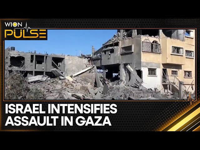 ⁣Israel-Gaza War: Israel Intensifies Its Assault In Gaza | World News | WION