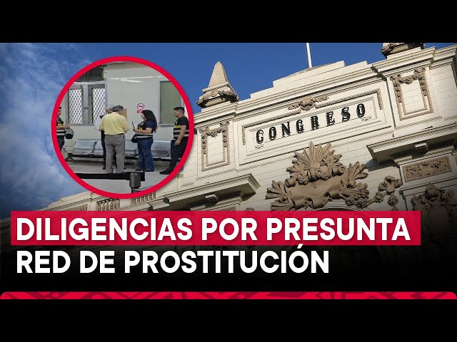 ⁣Fiscalía y PNP acuden por segundo día al Congreso de la República