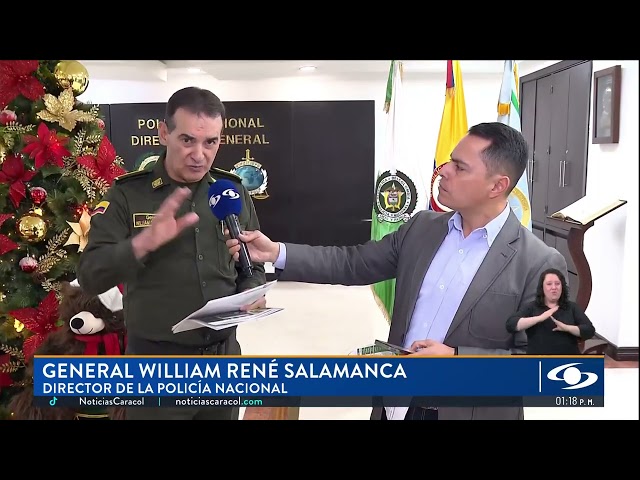 ⁣General William Salamanca habla sobre investigación de masacre en Aguachica, Cesar