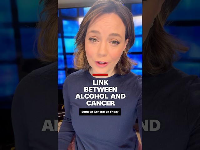 ⁣Link between alcohol and cancer