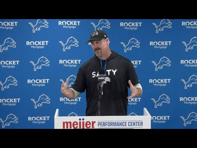 ⁣Lions' Dan Campbell FULL Friday presser ahead of Vikings SNF game