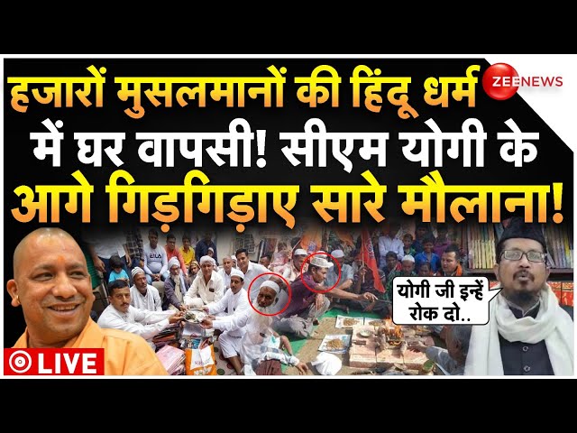 ⁣Muslim Converted in Hindu LIVE : हजारों मुसलमानों की हिंदू धर्म में वापसी देख घबराए मौलाना!Breaking