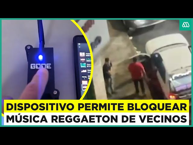 ⁣Inventan máquina que bloquea la música reggaeton de los vecinos