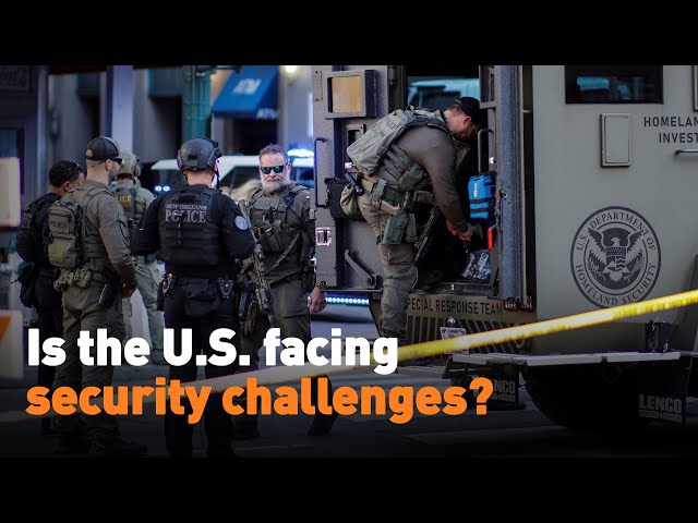 ⁣Is the U.S. facing security challenges?