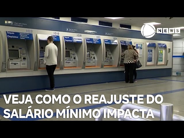 ⁣Reajuste do salário mínimo impacta benefícios e serviços