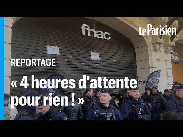 ⁣Affluence monstre, cohue... la braderie de la Fnac sur les Champs-Élysées dégénère