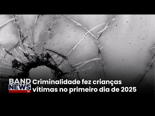 ⁣Ao menos 47 crianças foram vítimas de bala perdida | BandNewsTV