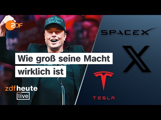 ⁣Musk beschimpft auch Habeck - Tesla-Aktie gefallen | Top-Ökonomin Malmendier bei ZDFheute live