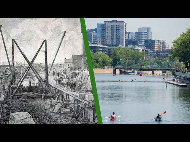 ⁣Montreal's historic Lachine Canal celebrates its 200th birthday