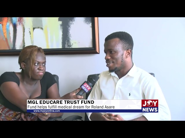 ⁣MGL Educare Trust Fund: Fund helps fulfill medical dream for Roland Asare