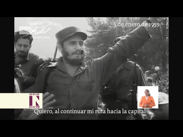 ⁣Cuba: Palabras de Fidel durante la Caravana de la Libertad