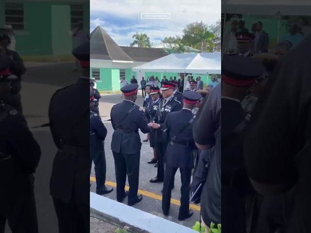 ⁣Outgoing COP Inspects One Last Time