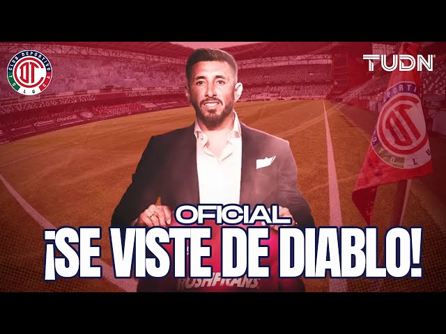 ⁣¡ESTÁ DE REGRESO EN LA LIGA MX!  Héctor Herrera es el fichaje bomba de Toluca | TUDN