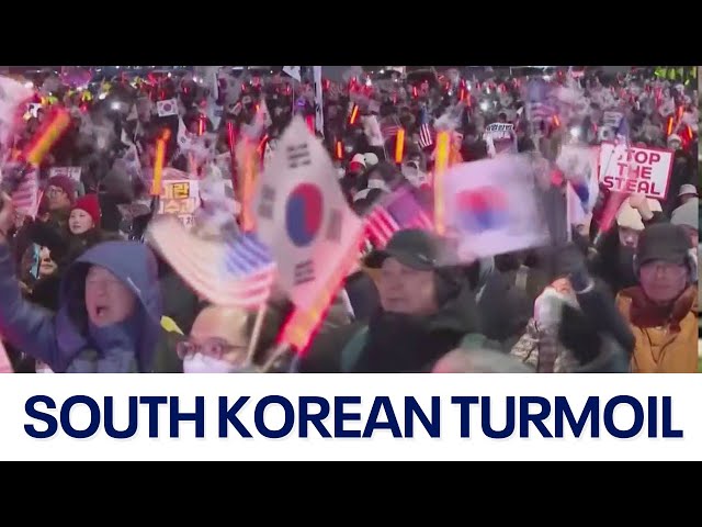 ⁣Political and military crisis in South Korea escalates amid tensions