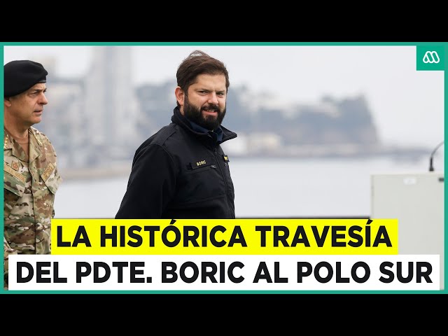 ⁣Presidente Boric y su histórica travesía al Polo Sur: La importancia geopolítica de la Antártida