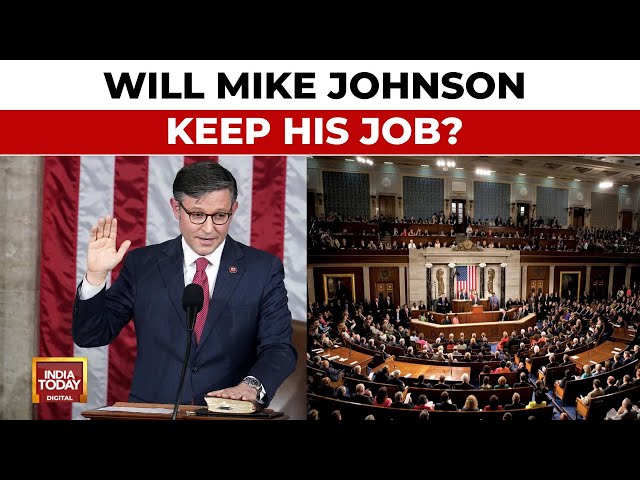 ⁣US Speaker Of The House Election LIVE | Will Mike Johnson Keep His Job? | 119th Congress | US News