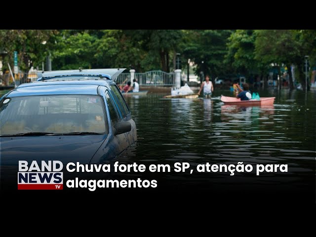 ⁣Zonas norte, leste e oeste em estado de atenção | BandNewsTV