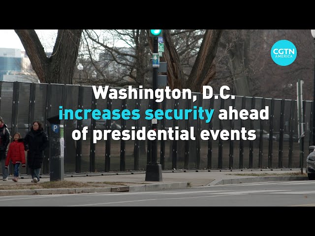 ⁣U.S. bulks up security ahead of presidential events