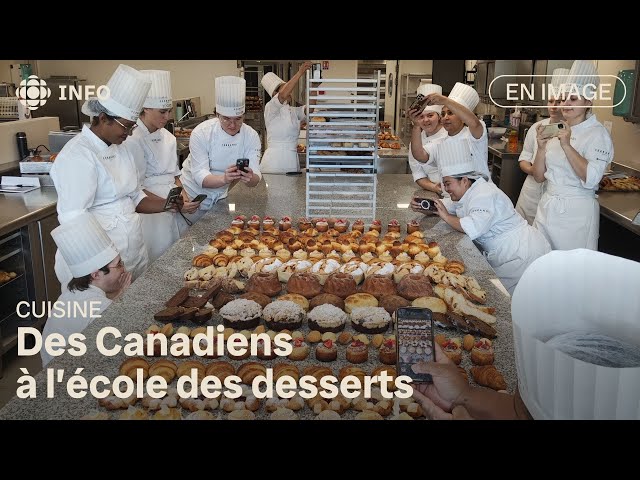 ⁣Des jeunes pâtissiers canadiens au coeur de l'art de la pâtisserie française