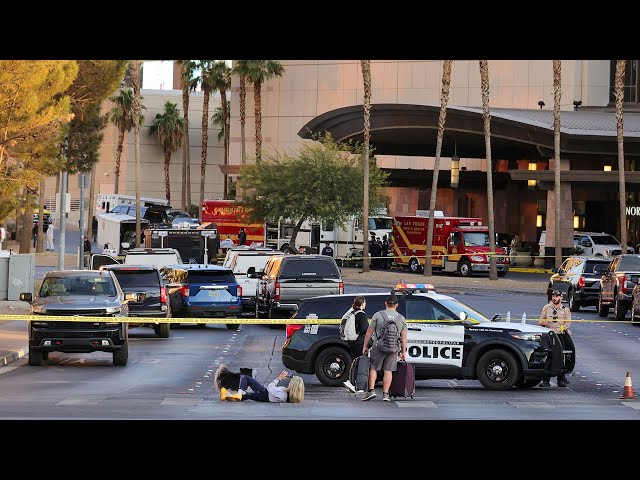 ⁣LIVE: Las Vegas police give update on Cybertruck that exploded outside Trump hotel | NBC News