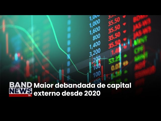 ⁣Estrangeiros retiram R$ 32,1 bilhões da bolsa em 2024 | BandNewsTV