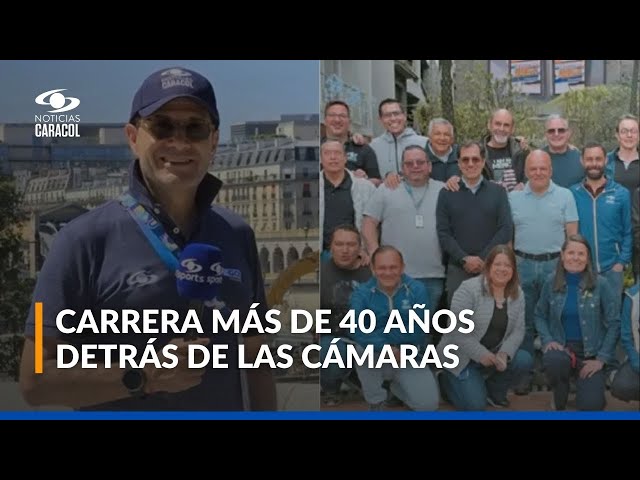 ⁣Robert Ramírez, una vida dedicada a la televisión en el Canal Caracol