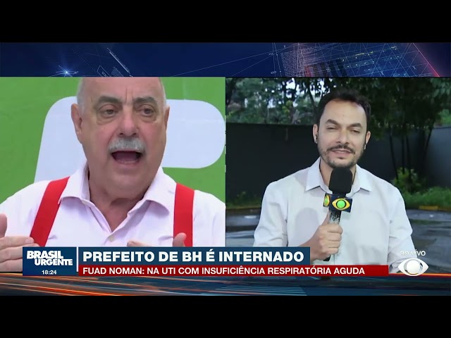 ⁣Prefeito Fuad Noman volta para a UTI com insuficiência respiratória aguda