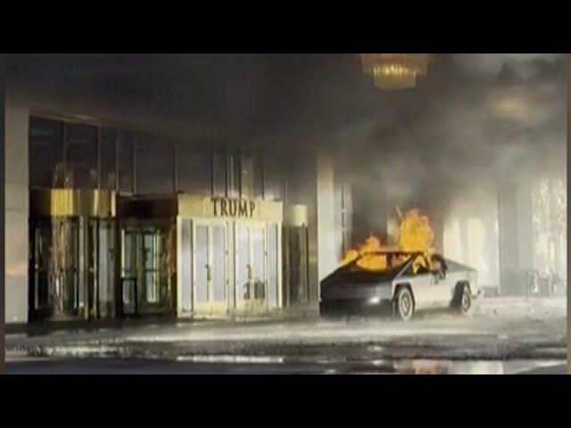 ⁣LIVE: Nevada officials hold news conference on truck explosion outside Trump hotel