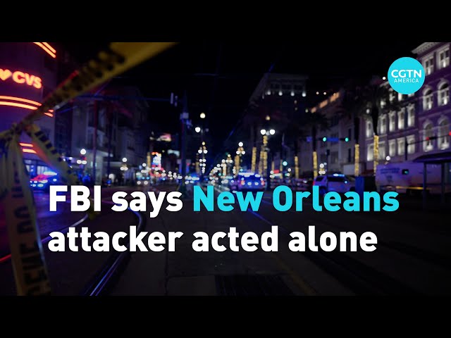 ⁣FBI says New Orleans attacker acted alone