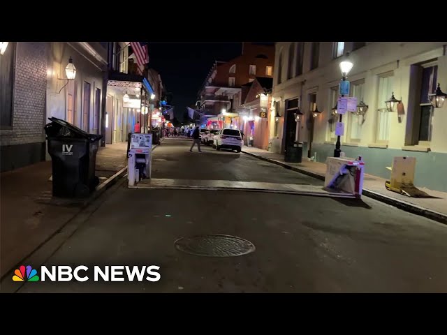 ⁣New questions about New Orleans security after deadly pickup truck attack