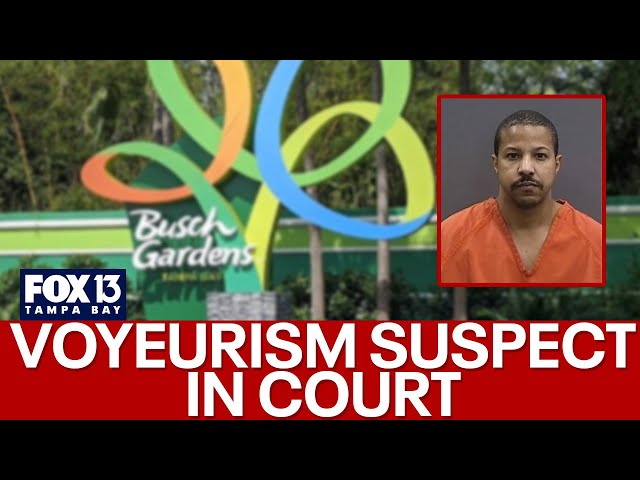 ⁣Bond set for man accused of filming minor in Busch Gardens bathroom