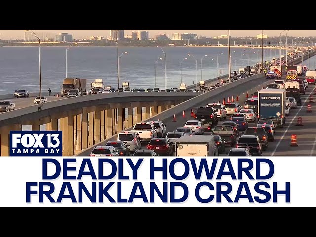 ⁣Teen motorcyclist killed in Howard Frankland Bridge crash