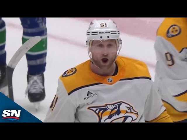 ⁣Predators' Steven Stamkos Unleashes Lethal One-Timer For Unreal Goal