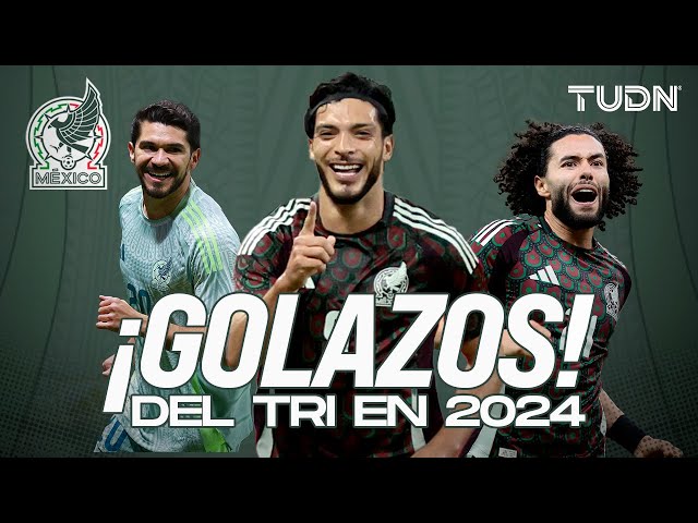 ⁣¡SON HERMOSOS!  Los mejores GOLES de la Selección Mexicana en 2024 | TUDN