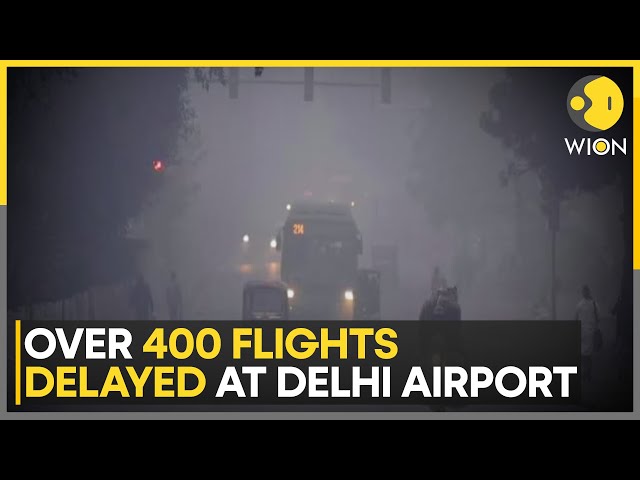 ⁣India: Over 400 flights delayed at Delhi airport as dense fog disrupts operations | WION