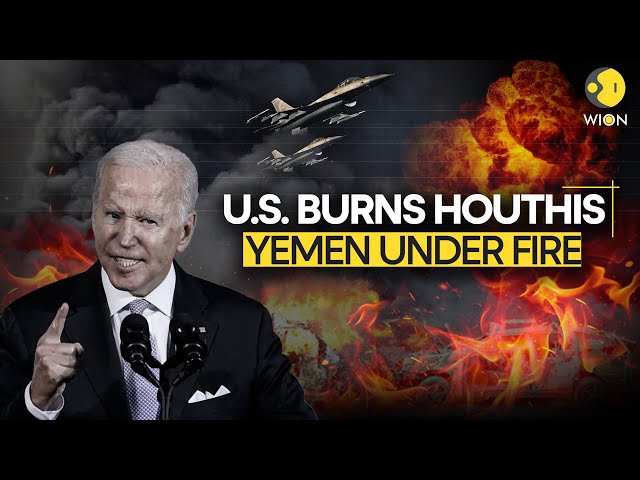 ⁣US Strikes Yemen Houthis LIVE: US Launches Multiple Strikes To Eradicate Yemen Houthis | WION LIVE