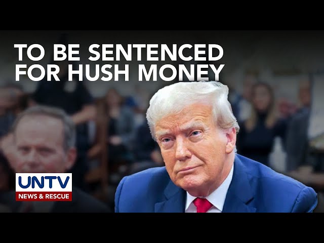 ⁣Trump, babasahan ng hatol sa kaniyang hush money case sa Jan. 10