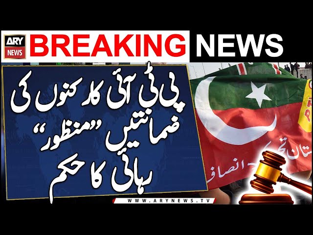 ⁣40 more PTI workers granted bail in Nov 26 protest cases