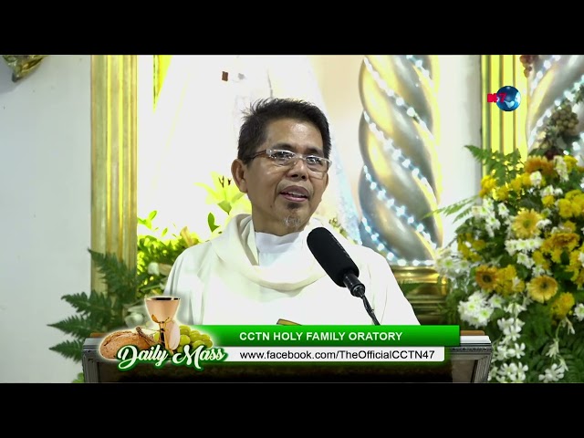 ⁣04 JANUARY 2025 - HOMILY by Rev. Fr. Jose Adonis Aquino