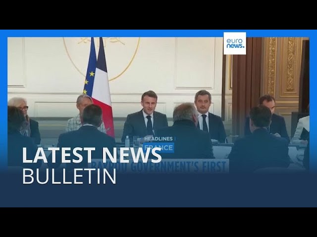 ⁣Latest news bulletin | January 4th – Morning