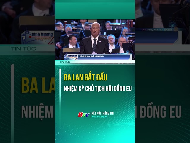 ⁣Ba Lan bắt đầu nhiệm kỳ chủ tịch hội đồng EU