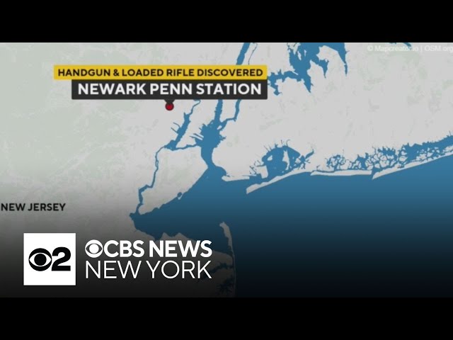 ⁣Handguns, rifles found in bag at Newark Penn Station